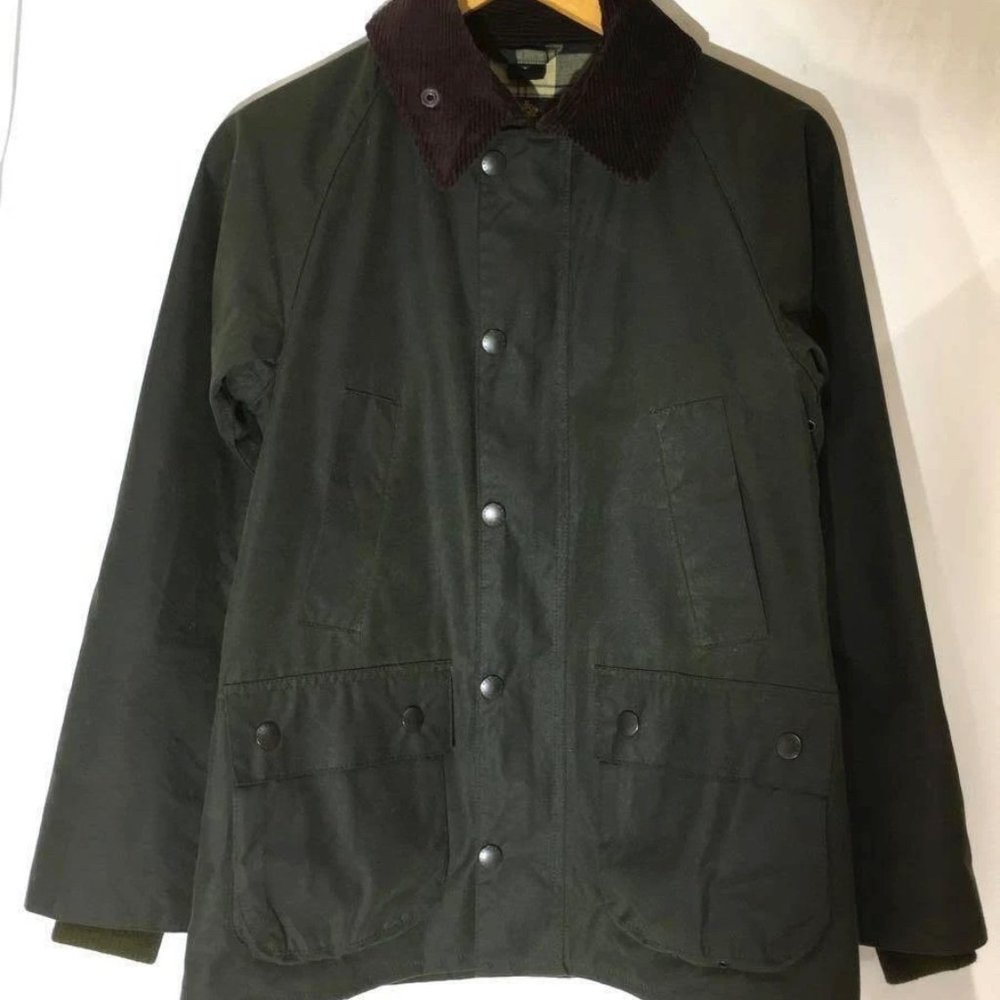 Barbour Bedale Wax Jacket - Women's 34 in Sage